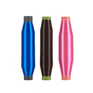Polyethylene Monofilament Yarn 270D HDPE 100% Polyester Dyed Fancy Yarn for Sewing Embroidery