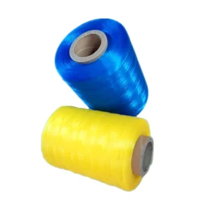 Polyethylene Yarn Monofilament Thread for Knitting Machine Fishing Line Nylon Hot Melting FDY Yarn for Shoes FDY 100 Black Woven