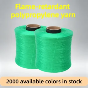 Polypropylene Filament FDY Flame-retardant Yarn Strength 3.5-4g/d for Fire Safety Belts PP Polypropylene Yarn