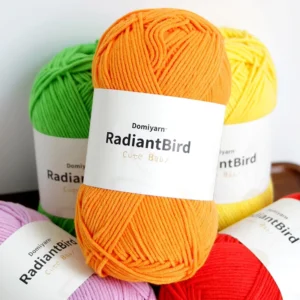 Popular Selling Cute Baby 50g/100m for Blanket Knitting Yarn Milk Cotton Yarn