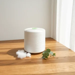 Post-consumer 100% Recycled 20S/2 Staple Spun Polyester (RSP) Yarn for Sewing Thread