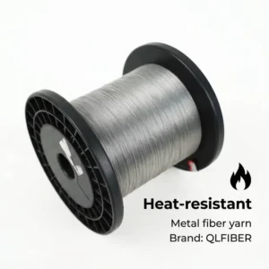 Precision Conductive Yarn Model 100*3 Anti-static OE Spun Yarn for Touch Screen Embroidery Functional Fabrics Sewing