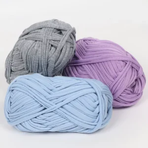 Premium 100g 400g 500g 800g 1000g 3mm Braided T Shirt Yarn Cotton T Shirt Crochet Hand Knitting for Crochet Bags