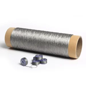 QL Fiber Conductive Metallic Yarn for Touch Screen Gloves Sewing Thread