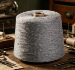 Qianshou 16S Recyclable Raw 100% Polyester Fiber Yarn High Tenacity Ring Spun 25kg bag Textile Weaving Knitted Sewing