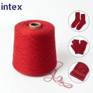 RG Recycled Cotton Polyester Yarn for Circular Knitting Yarn 60+ colors for Fabrics