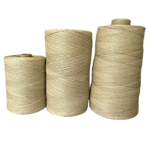 RIOOP Natural Sisal Twine 3 Strands Twisted Hemp Cord Manila Jute Rope for DIY Craft and Packing