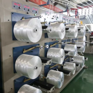 ROPENET Polypropylene Raffia Fibrillated Yarn Extrusion Line Agriculture PP Baler Twine Production Manufacturing Plant