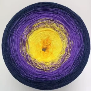 Rainbow Cake Crochet Yarn Organic Lace Yarn 300g Gradient Colors for Knitting Crochet Projects