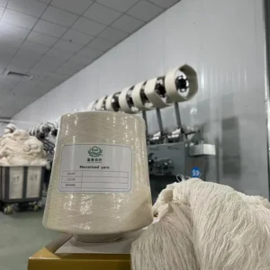 Raw 100% Cotton Yarn Mercerized Cotton Yarn for Knitting and Weaving