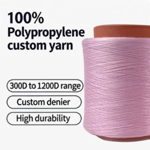 Raw Flame Retardant 100% Polypropylene FDY Yarn OE Technics 150D 1200D Denier High Tenacity Fire Resistant Clothing