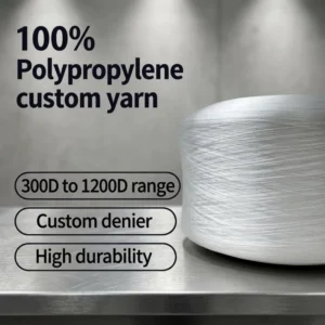 Raw Smooth Surface FDY PP Yarn OE for Food Chemical Packaging Bag