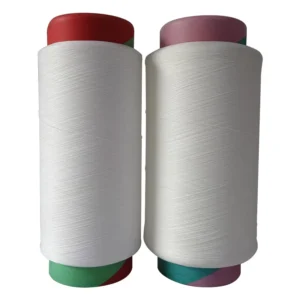 Raw White 24 PA6 Polyamide Air Covered Spandex Yarn ACY Yarn for Socks