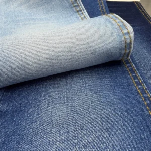 Ready Stock Low Stretch Denim Fabric for Men’s Jeans 72.6% Cotton Blend 10.9oz