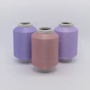 Recycle Yarn GRS Yarn Spandex Covered Polyester Yarn SCY 4075 for Knitting