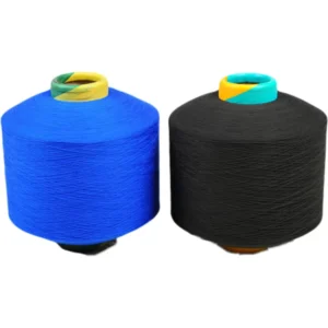 Recycled 100% Polyester DTY Textured Dyed Yarn 48f for Circular Knitting Ear Ribbon