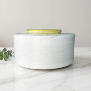 Recycled 100% Polyester Filament Yarn SEMI DULL FDY 75D/36F Post consumer Polyester Raw White Regenerated Yarn