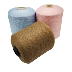Recycled 150denier Polyester Dyed Yarn Crochet Yarn DTY Polyester Filament Twist Yarn for Dyed Fabric