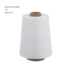 Recycled CVC8020 21S OE Cotton Yarn for Weaving and Knitting