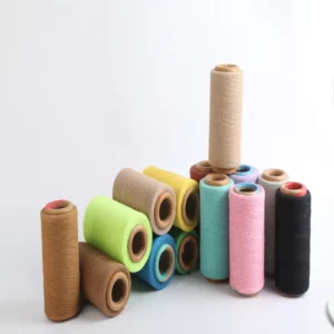 High Tenacity Colored 20s TC CVC RG Cotton Polyester Blended Melange Yarn for Knitting Socks Embroidery Sewing (Ring Spun)