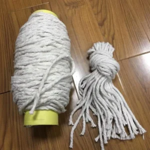 Recycled Cotton Blended Yarn Dyed High Tenacity for Open End and Friction Spinning Mop Use