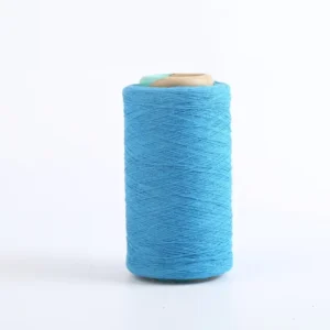 Recycled Cotton Blended Yarn Eco-Friendly Core Spun Yarn for Embroidery Sewing Hand Knitting Gloves & Socks