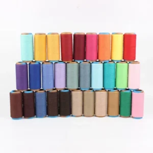Recycled Cotton Polyester Blend Yarn Dyed Open End Spinning for Embroidery & Sewing