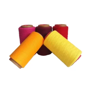 Recycled Cotton Polyester Blended Knitting Sock Yarn Dyed OE Technics Eco-Friendly Ne3-30 for Sewing Weaving Knitting