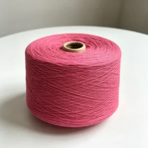 Recycled Cotton Polyester Blended Sock Yarn NE20/1 Anti Static Dyed High Color Fastness Soft Knitting Yarn for Sock Production
