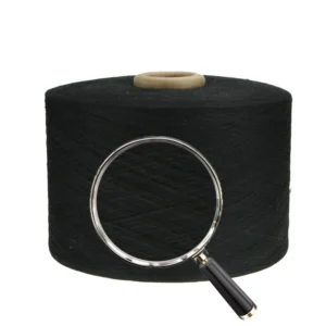 Recycled Cotton Polyester Blended Yarn for Carpets Blankets Knitting Weaving Dyed Eco Friendly High Tenacity