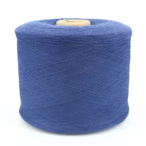 Recycled Cotton Polyester Yarn for Machine Knitting Embroidery Sewing Dyed High Tenacity Eco Friendly
