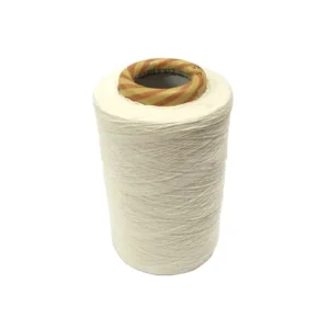 Recycled Cotton Sweater Yarn Raw White Ne20s 1 Oe Yarn for Knitting Socks Weaving