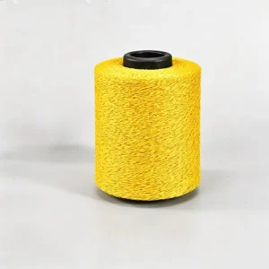 Recycled Cotton Yarn NE10 for Workwear Fabric Yellow OE Air Spun Yarn Factory Supply