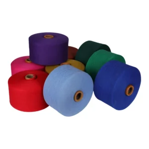 Recycled Cotton Yarn for Knitting and Weaving Cotton Polyester Blended Yarn