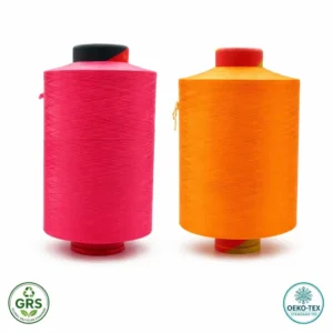 Recycled Nylon 6 DTY Yarn Anti-Pilling High Tenacity for Machine Knitting Weaving Dyed