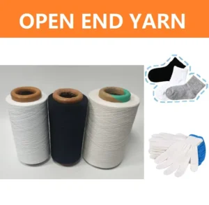 Recycled Open End Polyester Cotton Yarn OE TC/CVC Yarn 7S-21S for Bangladesh Textile Vietnam Knitting Garment Socks Work Gloves