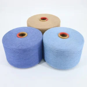 Recycled Organic Melange Yarn 65% Polyester 35% Cotton High Tenacity OE Technics Eco-Friendly for Knitting & Weaving T-Shirts