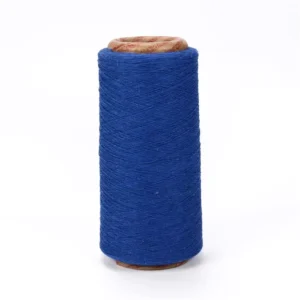 Recycled Polyester Cotton Blended Melange Yarn 400TPM Dyed Sock and Crochet Yarn for Sewing