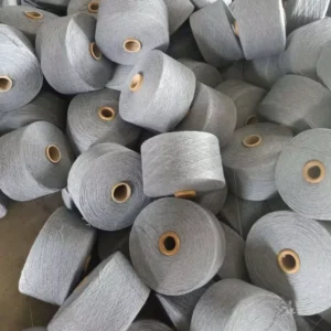 Recycled Regenerated Cotton Blended Yarn Dyed Eco Friendly & Recyclable for Knitting Gloves and Socks