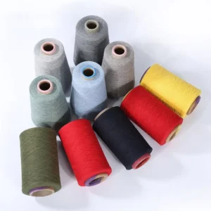 Recycled Sock Yarn Knitting