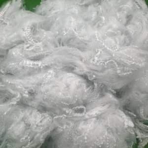 Recycled White PSF 1.5D Staple 51mm High Tenacity Consistent Evenness Regenerated Material for All Textile Yarn Types Concrete