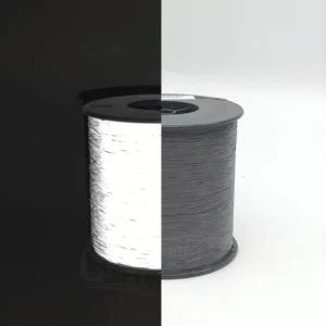 Reflective Yarn 0.2mm Double Side High Light Reflective Knitting Yarn Reflective Weaving Thread for Sweater Scarf Sock hat