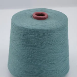 Ring Spinning Spun Pure Polyester Yarn Colorful Cylinder Textile for Underwear Socks Sweaters Weaving Raw Materials