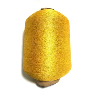 S type Metal Yarn 35%metallic 65%polyester 150d Metallic Yarn for Embroidery