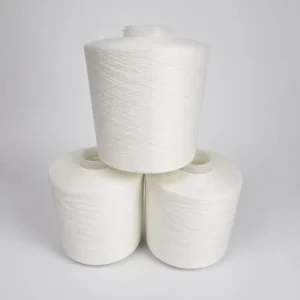 SPP 20S/3 100%Recycled Polyester Poly Poly Corespun Raw White Sewing Thread Yarn for Outdoor Wear GRS AA Grade