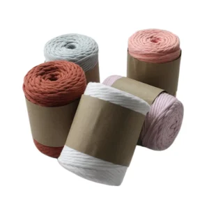 Sales Can Be Customized High quality Cotton Organic Woven Yarn Skein Woven Macrame Yarn