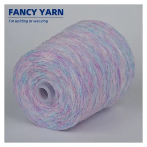 Segment Dyeing Piercing Paper Fancy Yarn Unique Textured Knitting/Weaving Yarn 1000KG MOQ OEM/ODM Available