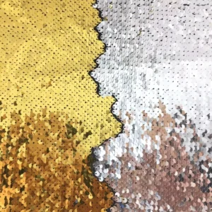 Sequin 5MM Double sided Sequin Fabric In stock Multicolor Reversible Lace Sequin Fabric for Dress