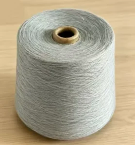 Shade 2 Grey 21S Matte 100% Polyester Spun Yarn High Tenacity Raw Pattern for Knitted Textiles and Sewing