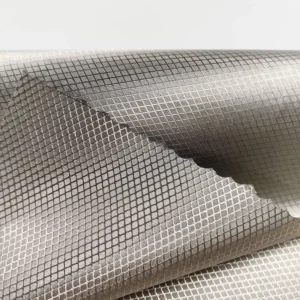 Shielding Waterproof Ripstop Yarn Dyed Metallic Conductive Copper/Nickel Fabric Block Anti-radiation EMF Cloth for Hospital Use